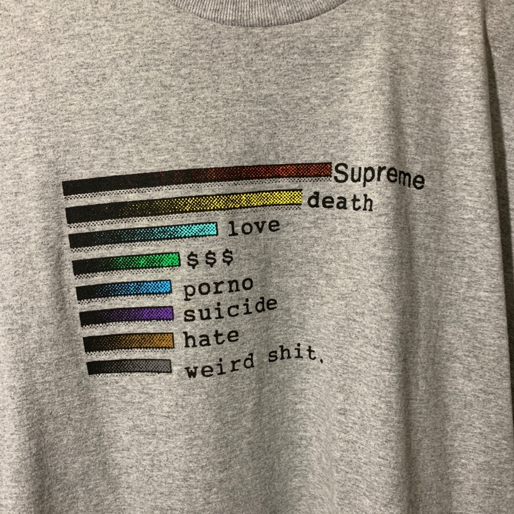 Supreme Chart Tee - Picture 2 of 6